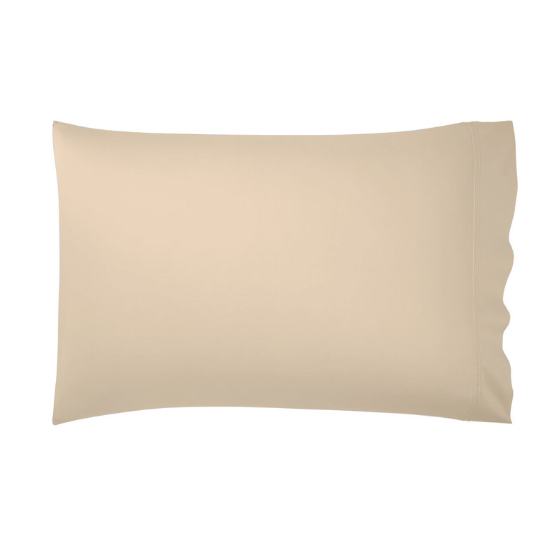 Triomphe Pillow Case, Standard Pillowcase, Tan