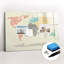 Magnetic Glass Dry Erase Board