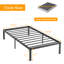 Ensemble de sommier plateforme simple en métal 2 pièces Rudchester-995748750