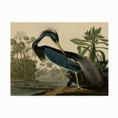 Décoration murale d'extérieur Aarohi Louisiana Heron
