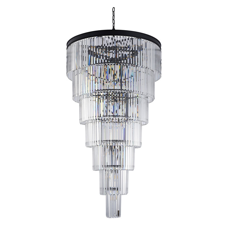 Lustre 7 niveaux Modern Crystal