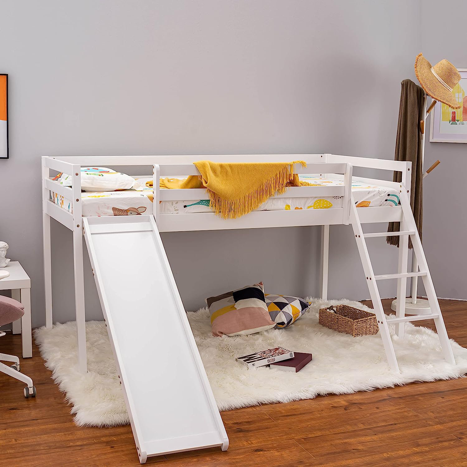 Bunk bed deals with slide wayfair