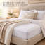 Protège-matelas matelassé en coton à densité de tissage 300 fils Continental Bedding Harmony-773567222
