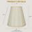 7'' H x 9'' W Silk Empire Lamp Shade-1303013342