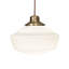 1 - Light Antique Brass Single Pendant