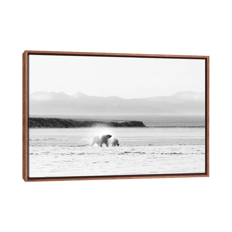 Shake - Floater Frame Print on Canvas