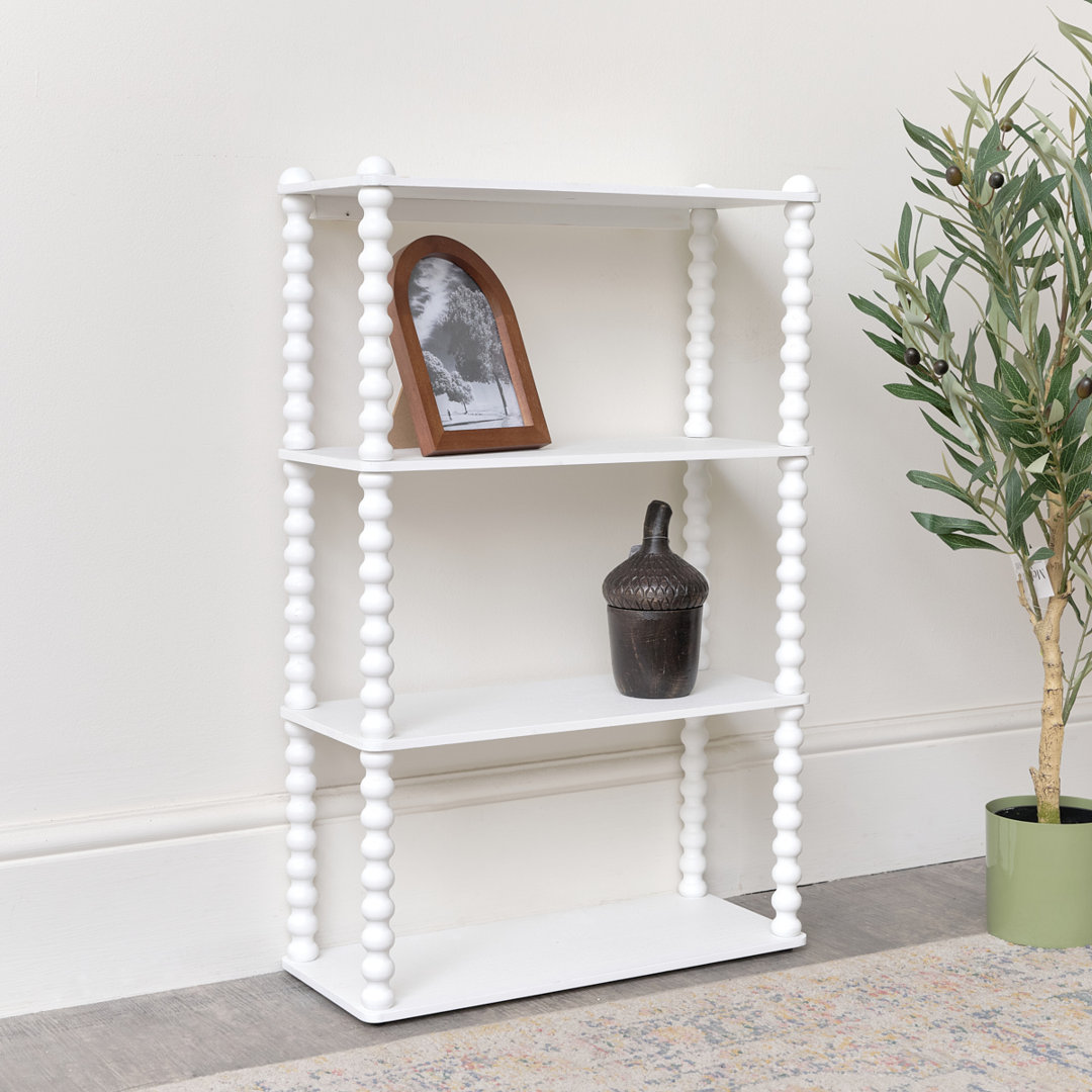 Wooden Bobble Framed 3 Tier Shelf
