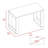 Aurora Writing Computer Desk