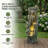 Waterfall Fountain For Outdoor Gardens And Patio Backyards Includes Energy-Efficient LED Lights And Easy Setup For Instant Relaxation