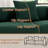 87" Upholstered Sherpa Boucle Sofa with Solid Wood Legs-1668528202