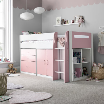 90 X 190cm Loft Bed Bed Frame