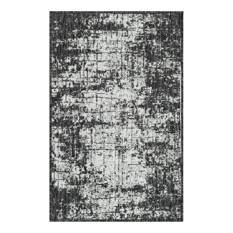 Tapis intérieur / extérieur d'extérieur moderne, Rectangle 2 pi x 3 pi 1 po