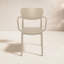 Chaise d'appoint empilable pour patio Farrah-977336504