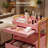 3-Tier Potable Station Rolling Cart with Locking Wheel, Mobile Storage for Salon, Spa, Office-1982123014