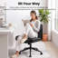 Chaise de bureau en cuir Keyri Criss Cross-124213127-124213124-122533105