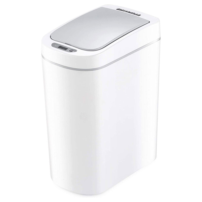 Plastic Motion Sensor Trash Can - 1.8 Gallons