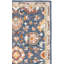 Hand Tufted Wool/Cotton Oriental Rug in White/Brown/Blue-514737006