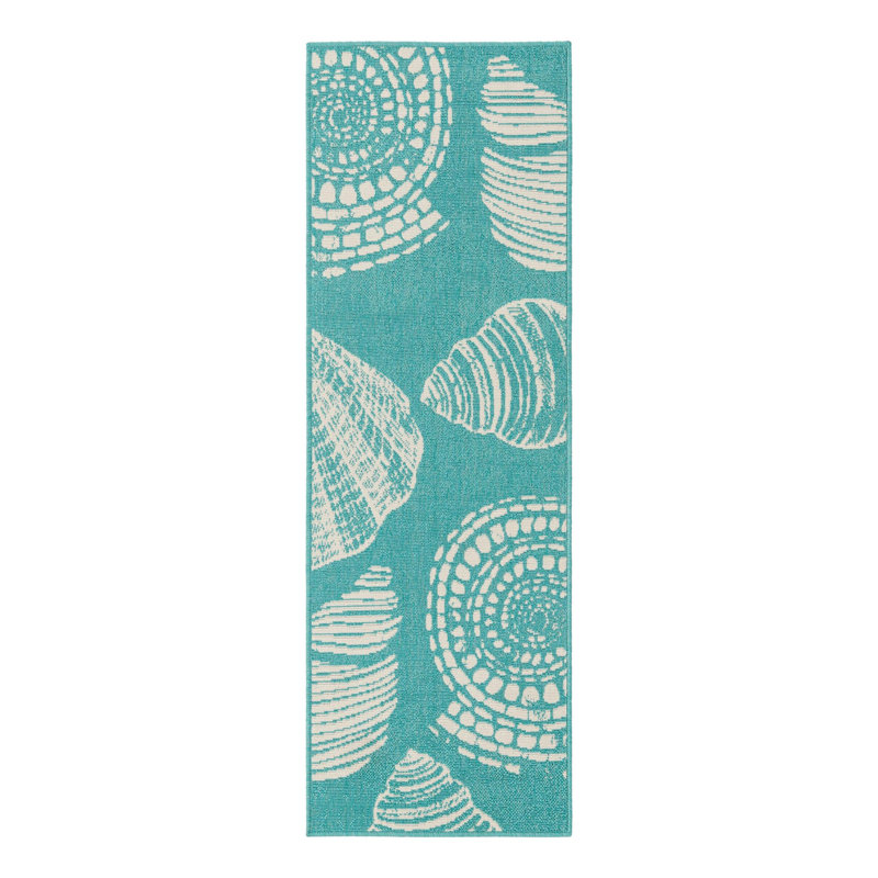 Geo Indoor / Outdoor Rug, Runner 2' x 6'1"