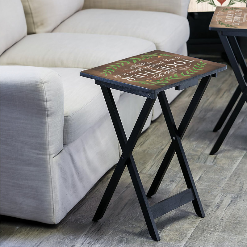 Ensemble de 4 plateaux rustiques Farmhouse
