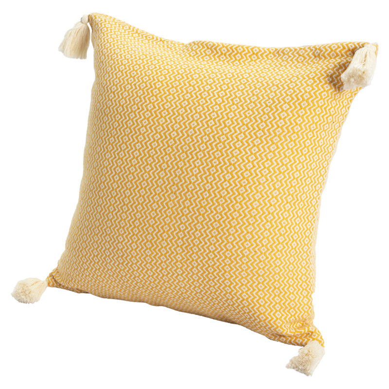  Coussin turc, Jaune, Polyester