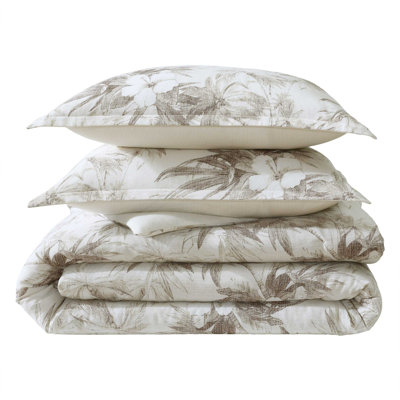 Tommy Bahama Beachway Blooms Cotton Reversible Comforter Set