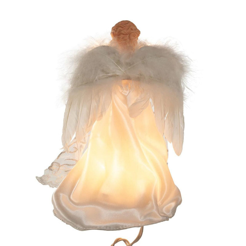 9 " Plastic and Polyester Tree Topper