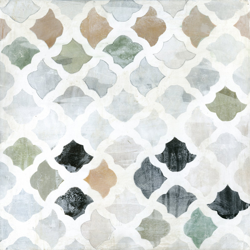 Turkish Tile II by Jodi Fuchs - Wrapped Canvas Art Prints, 76cm H x 76cm W x 3.8cm D
