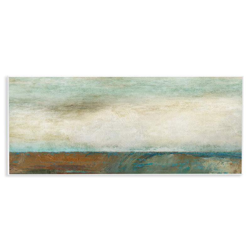  Art mural brossé, vue de paysage marin par Suzanne Nicoll