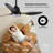 42" Smart Ceiling Fan With Lights Remote,Silent DC Motor,Voice Control Via Alexa Google WIFI Phone,6-Speed,Outdoor Indoor Modern  Ceiling Fans For Living Room Bedroom Patio
