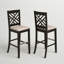 Upholstered Counter Stool with Solid Wood Frame-1160400885-1160400887-1160400393