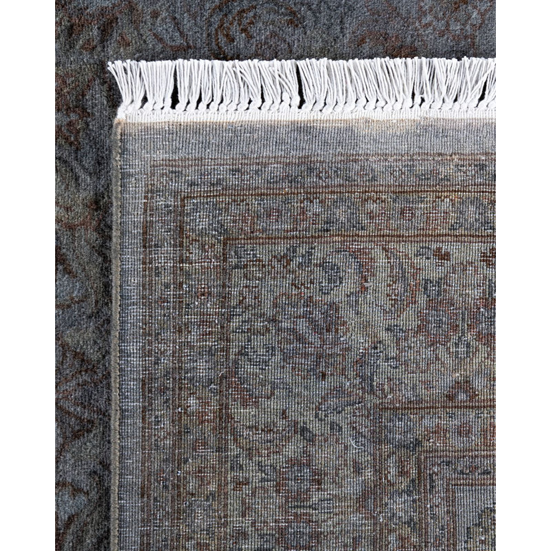 Overyed One-of-a-Kind Rectangle 4'3" X 6'4" Hand Knotted Area Rug