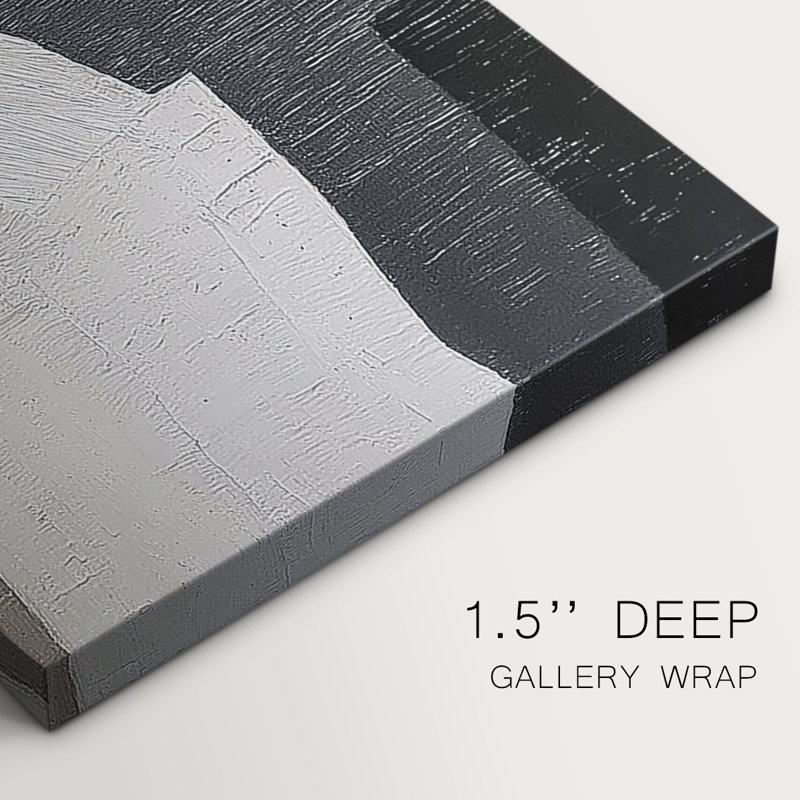 ABSTRACT Series DCLV  -Custom Wrapped Gallery Canvas - 3 Pieces, 60" H x 120" W