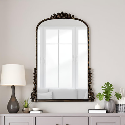 Euri Arch Vintage Wall Mirror Victorian Accent Mirror 