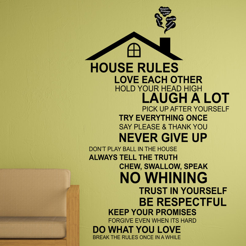 Non-Wall Damaging Wall Decal