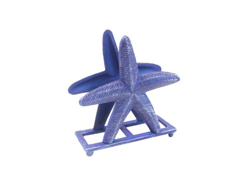 Iron Napkin Holder, Purple