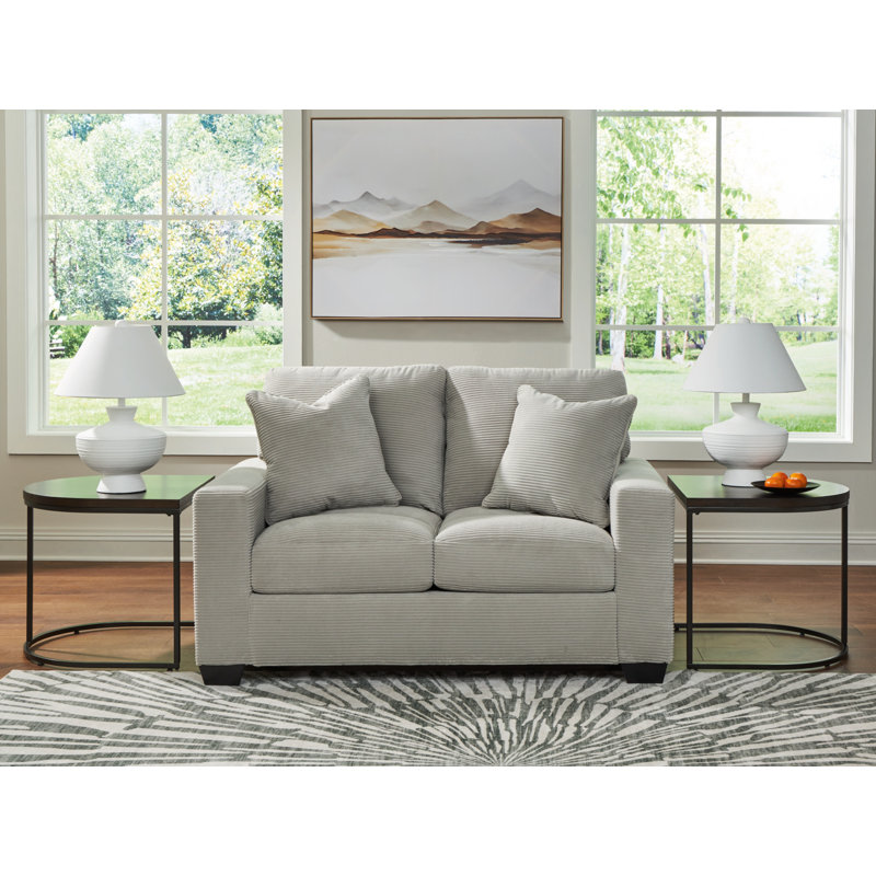Barnes Loveseat, Gray