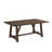 Dark Oak Finish Dining Table