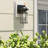 Schock  Seeded Glass Outdoor Wall Light With Dusk to Dawn-518601388