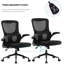 Chaise de bureau en filet Lutfie-260239669