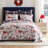 Greenland Home Fashions Cardinal Plaid Red 3-Piece King Size Quilt Set, 105x95 Inch-100660296