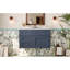 Meuble-lavabo mural 36 po, armoire de rangement flottante avec 2 tiroirs, 1 tiroir basculant, lavabo simple en céramique à 3 trous, armoire moderne, meuble-lavabo moderne