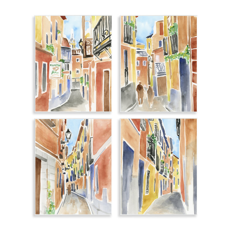 «Madrid Buildings & Architecture», plaque murale par June Erica Vess