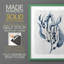 Navy Kelp I Framed Print - Solid Wood-112365082-112365081