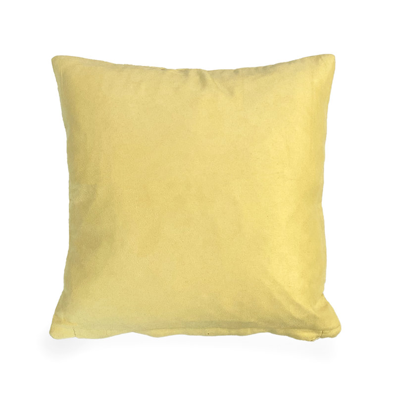  Square Pillow Cover & Insert, Gold