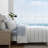 Nautica Naval Stripe Cotton White Comforter Set-110428713