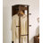 Solid Rubberwood Rotating Full-Length Mirror Cabinet