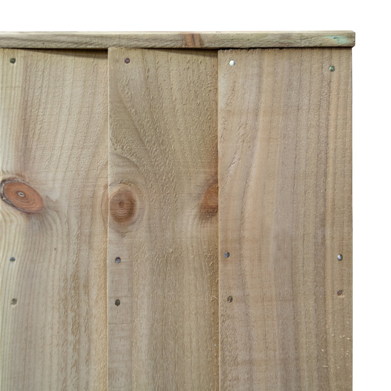 Rowlinson Featheredge Square Top Wooden Gate