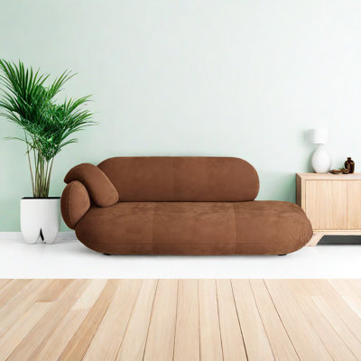 Chaise en tissu français givré