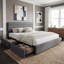 Grand lit avec tête de lit Candler-412593816-412593831