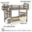 Lit superposé standard en bois massif Ahmia-1188387428